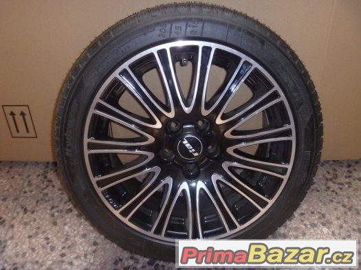 Prodám kompletní kola 205/45 R16 Roomster, Fabia 2