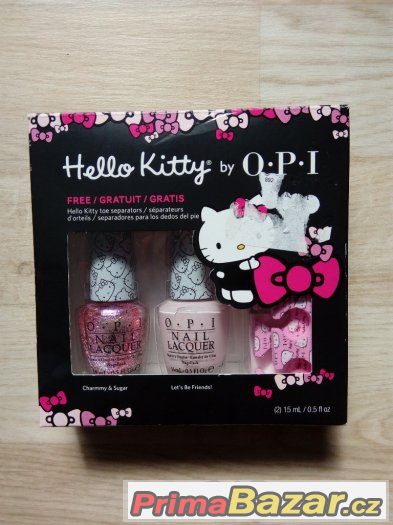 Sada laků OPI z edice Hello Kitty