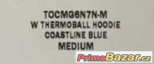 bunda TNF w thermoball hoodie bunda TNF w thermoball hoodie