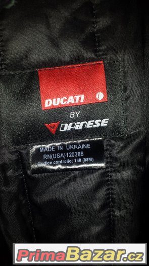 Kožená bunda dámská Ducati Dainese vel. 44 téměř nová