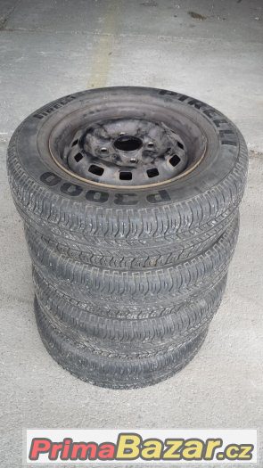 4ks kol 5x13, 4x114,3, ET46, letní pneu 175/70x13 Pirelli