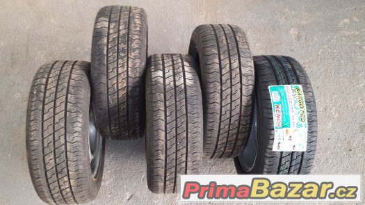 5 ks kol 5,5Jx13, 5x112, ET30 s pneu 195/50R 13C 104N