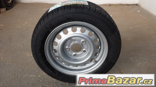 5 ks kol 5,5Jx13, 5x112, ET30 s pneu 195/50R 13C 104N