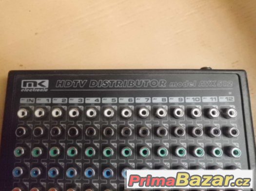 Špičkový rozbočovač - HDTV DISTRIBUTOR - AVX 512 Špičkový rozbočovač - HDTV DISTRIBUTOR - AVX 512