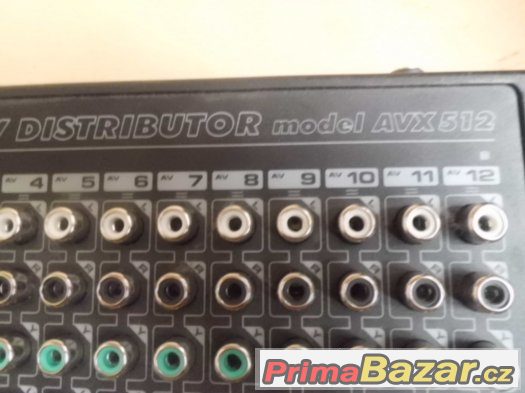 Špičkový rozbočovač - HDTV DISTRIBUTOR - AVX 512 Špičkový rozbočovač - HDTV DISTRIBUTOR - AVX 512