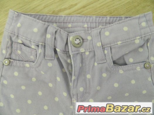 Dívčí fialkové džíny 98
