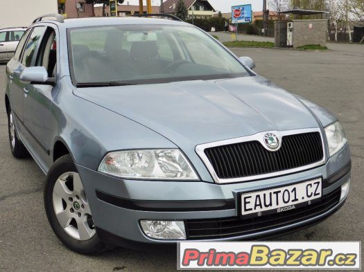 ŠKODA OCTAVIA2 1.9TDI 77kW ESP EDS ASR PDC 10xBAG JUMBOBOX ✔