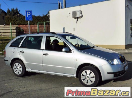 ŠKODA FABIA COMBI 2004 1.4i16V 55kW KLIMA LYŽINY ABS 2xBAG P