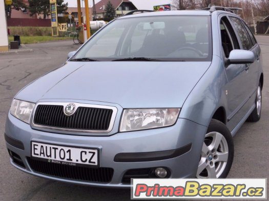 ŠKODA FABIA COMBI 2006 1.4i16V 55kW KLIMA SERVISKA ELEGANCE