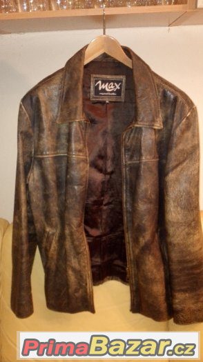 Pánska kožená bunda značky Max