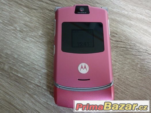 Motorola Razr V3, fialový, top stav.Nádherný telefon.