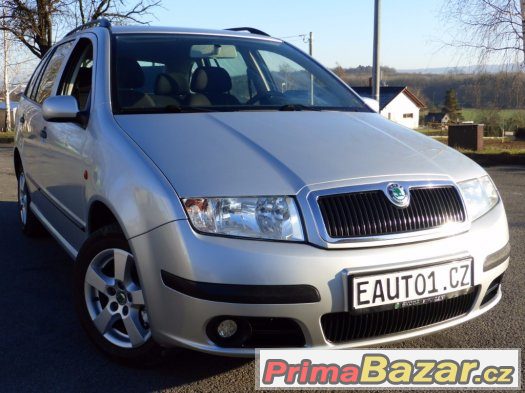 ŠKODA FABIA COMBI 2005 1.4i16V 55kW KLIMA SERVISKA ELEGANCE