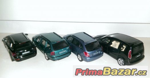 4x ABREX Škodovky Octavia, Fabia, Roomster