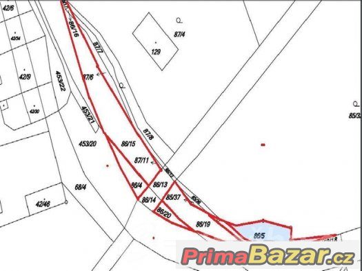 Pozemky (1 142 m2), Nymburk, Dobšice u Žehuně, ev.č. 5001AD1