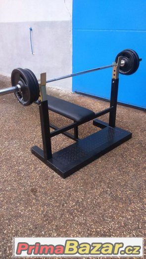 Masivní benchpress lavice