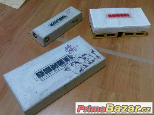 Rampy na fingerboard BONSEI, Blackriver, raily