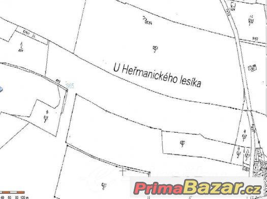 Pozemek (703 m2), Liberec, Jablonné v Podještědí, ev.č. 5001