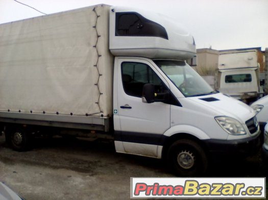 Mercedes-Benz Sprinter 313 cdi, PLACHTA, SPANI,Čelo