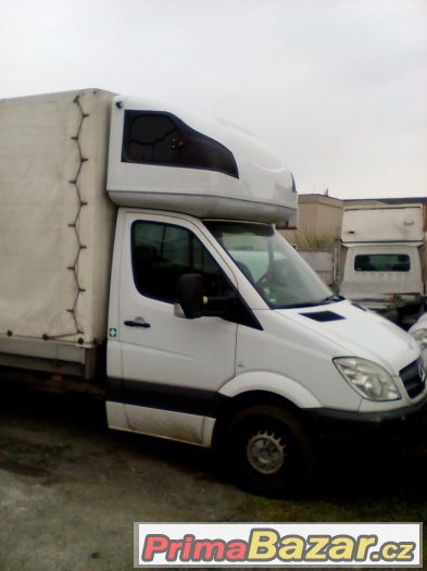 Mercedes-Benz Sprinter 313 cdi, PLACHTA, SPANI,Čelo