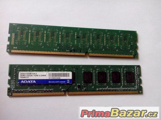 2x1Gb ddr3 1333 1GX8 ADATA