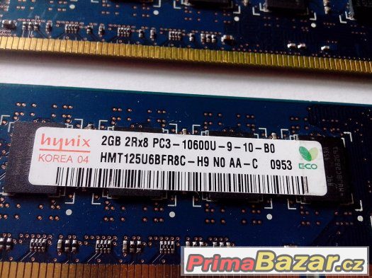 2x2Gb ddr3 Hynix PC3-10600 (DDR3-1333)