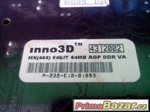 Matrox 400 64Mb ddr