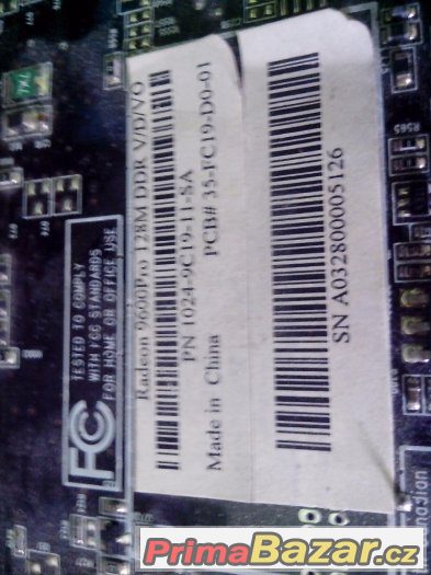 Readeon 9600Pro 128MB DDR Readeon 9600Pro 128MB DDR
