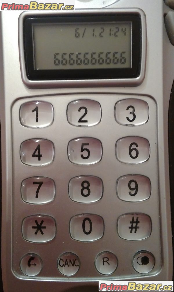 Šňůrový telefon AEG RIO 30 se zobrazením čísla!!!
