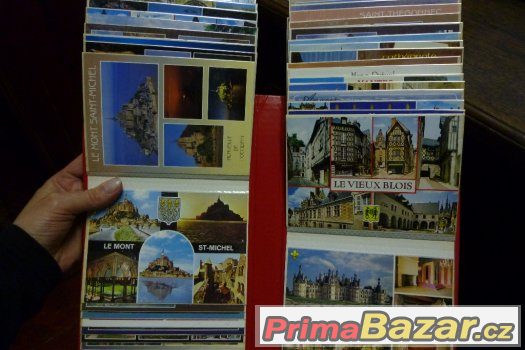 Album - pohlednice Francie 80 kusů