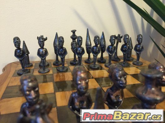 Šachy - Afrika - figurky