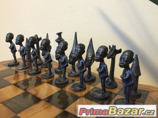 Šachy - Afrika - figurky