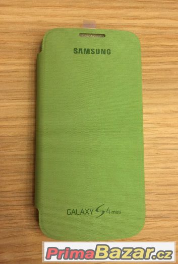 Samsung flipové pouzdro pro Galaxy S4 mini - zelené - Nové