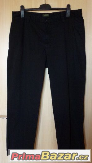 KVALITNÍ PÁNSKÉ ČERNÉ KALHOTY zn. DOCKERS vel. 40/30 XXL