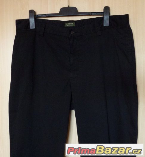 KVALITNÍ PÁNSKÉ ČERNÉ KALHOTY zn. DOCKERS vel. 40/30 XXL