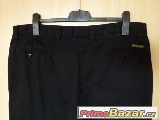 KVALITNÍ PÁNSKÉ ČERNÉ KALHOTY zn. DOCKERS vel. 40/30 XXL