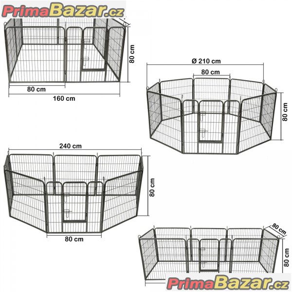 XL Ohrádka pro domácí mazlíčky