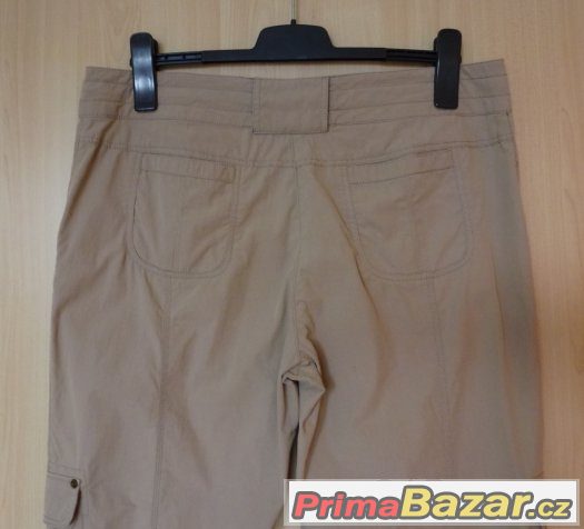 DÁMSKÉ SPORTOVNÍ PLÁTĚNÉ KALHOTY / KAPSÁČE 3/4 KRAŤASY DÁMSKÉ SPORTOVNÍ PLÁTĚNÉ KALHOTY / KAPSÁČE 3/4 KRAŤASY