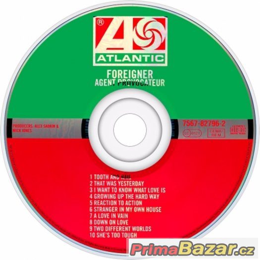 CD Foreigner - Agent Provocateur CD Foreigner - Agent Provocateur