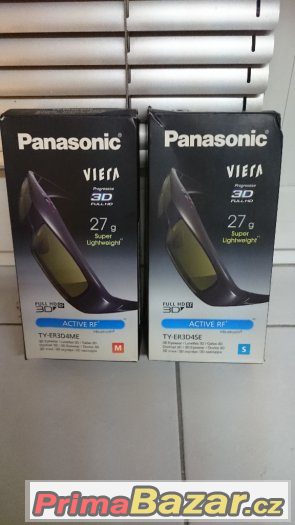 Panasonic 3D TV Brýle (velikost M) a (velikost S) TY-ER3D4ME