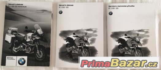 BMW R 1150 GS / Adventure manuál + servisní kniha nová