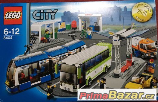 LEGO 8404, doprava, tramvaj,autobus, město, rarita, city