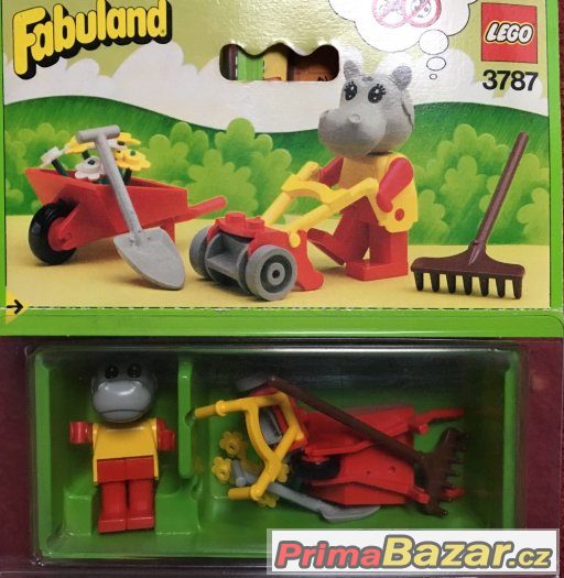LEGO Fabuland rarita 3787, nové, rarita, hroch