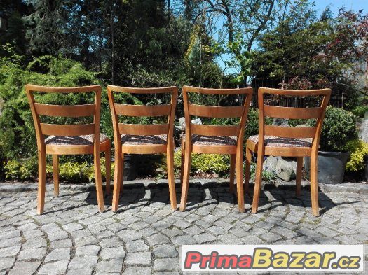 Retro židle / Thonet / 40. - 50. léta / Ton