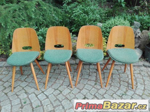 Retro židle, stůl / expo Brusel 58 / design 60. léta