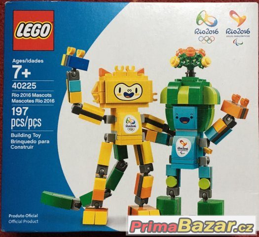 Lego 40225 Rio maskoti, rarita, city, limited