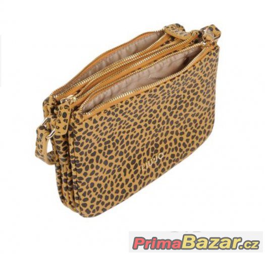 LIU JO crossbody kabelka žlutá se vzorem LIU JO crossbody kabelka žlutá se vzorem