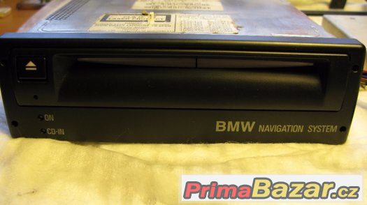 GPS MK1 jednotka+rámeček+přijímač GPS+kabeláž pro BMW E38
