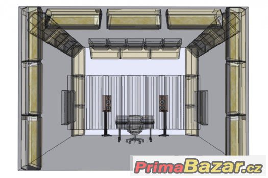 Prodám akustickou penu Bass Trap - Basovou pascu