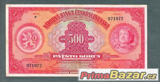 stare-bankovky-500-korun-1929-neperforovana
