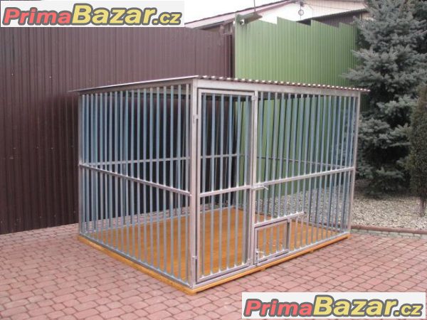 Kotec pro psy - zdarma doprava a montáž Kotec pro psy - zdarma doprava a montáž